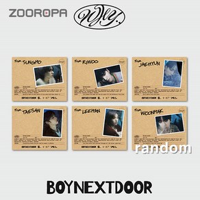 [주로파] BOYNEXTDOOR 보이넥스트도어 1st EP WHY.. LETTER ver.