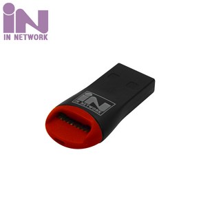 인네트워크 USB 2.0 마이크로SD(TF) 전용 카드리더기 [IN-UMSD] INV078