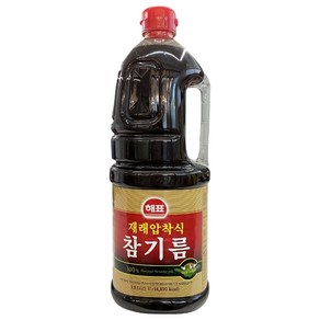 사조대림 사조해표 재래식 압착 참기름 1.8Lx1개, 1.8L