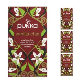 푸카 바닐라 차이 20티백 (4팩) Pukka Vanilla Cha, 20개입, 4개