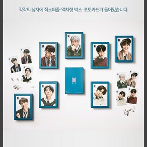 크린 BTS 7맴버 액자 퍼즐108PS 국산, BTS 직소퍼즐 RM, 108피스, 1개