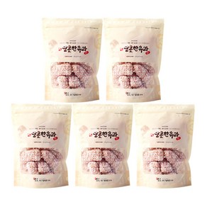 김규흔 한과 달콤한 백련초 유과 레드 120g x 5봉