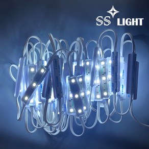 SS라이트 LED 3구모듈 1개 50개, JPL 0.72W 백색