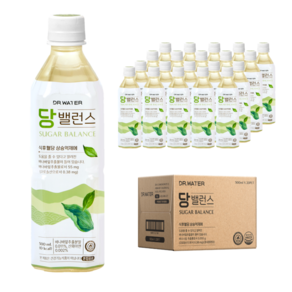 닥터워터 당밸런스 500ml 바나바잎 추출물 차 음료 코로솔산 기능성표시식품 G