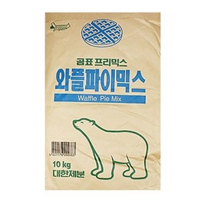 와플 파이 믹스 대한 제분 10KG, 1개, 1개