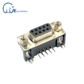 DS1037-09F(암놈) D-SUB 디서브 콘넥터 2열 PCB용 R/A 9pin, 1개