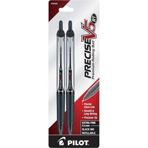 일본직발송 3. PILOT PRECISE V5 RETRACTABLE ROLLER BALL PEN B001BQADT0, One Size, One Colo