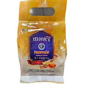 Monks 프로폴리스 목캔디, 180g, 1개