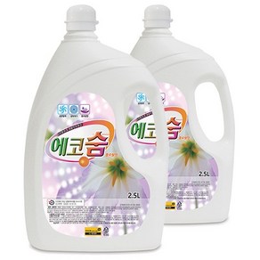 에코숨 플로랄향 2.5L 1+1 섬유탈취제 생활악취제거