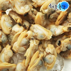 해물총각 자숙칵테일새우 냉동 새우살 바지락살 홍합살 모음, 2개, 바지락살 250g x 2