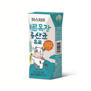 파스퇴르 파스퇴르 바른목장 유산균음료125ml, 125ml, 72개