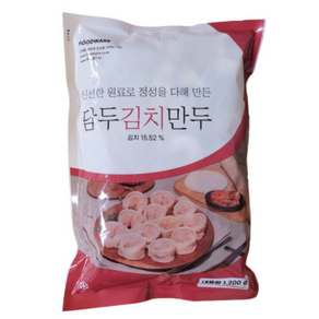 담두 김치손만두 1.2kg, 5개