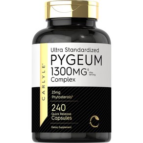 칼라일 Carlyle Pygeum Africanum Bark 1300mg 240 Capsules 1 병