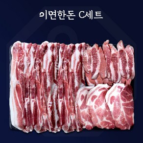 이연한우 1+ 한돈 선물 세트 C (삼겹살+목살+항정살), 1개, 1.6kg