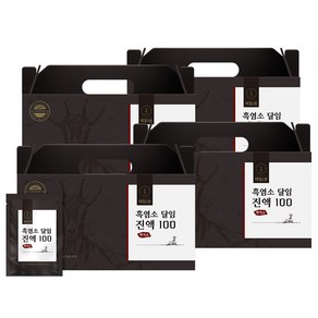 매일1분 무항생제 자연방목 흑염소 진액 100%, 120개, 70g