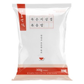 엄지 묵은지삼겹 볶음밥, 300g, 3개