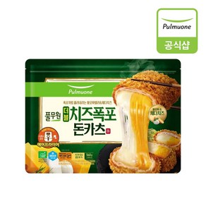 [C][풀무원]더블 치즈폭포 돈카츠 560g, 1개