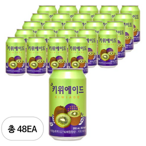 일화 한라봉에이드 키위에이드 각 24캔씩, 350ml, 48개