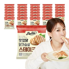 랭킹닭컴 맛있닭 닭가슴살 스테이크 오리지널, 100g, 30개