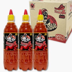 베트남 스리라차 스타일 칠리소스 옹차바 TUONG OT 730g 고추 42% SRIRACHA STYLE CHILLI SAUCE, 12개