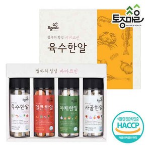 찬들마루 HACCP 동전육수 마마코인 4종 선물세트 (육수/얼큰/야채/사골), 1개