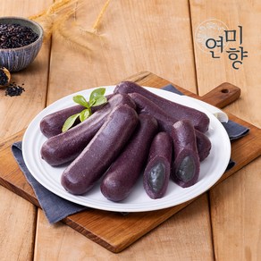 연미향 흑임자앙금가래떡 / 간편한 개별포장 / 아침식사대용, 18개, 80g