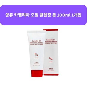 앙쥬 동백 오일 모이스트 폼 클렌징, 1개, 100ml