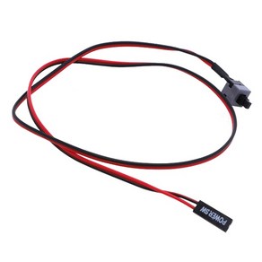 [CableMate] PC 파워 리셋 스위치 케이블 CM4534 / CH320 [0.45m], 1개
