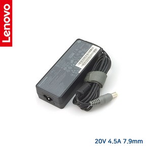 Lenovo 20V 4.5A 90W 외경 7.9mm 노트북 어댑터, 1개