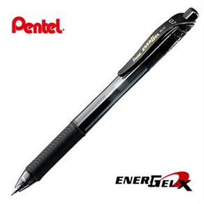 Pentel ENER GEL X 펜텔 에너겔 엑스 메탈포인트 0.7 (BL107), 녹색