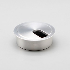 알루미늄 선정리커버 타공 75mm 커버 85mm 책상 전선정리커버 구멍마개 커버 덮개 홀캡, 1개