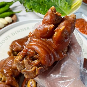 기가찬 미니족발 미니족 뼈포함 혼술안주 야식 콜라겐, 3개, 300g