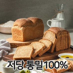 아침에 좋은빵 백프로 작은통밀식빵 통밀100%, 5개