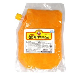 오뚜기 오쉐프 진한 체다치즈소스 1kg, 2개