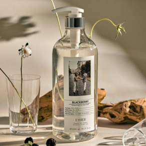 에테르 어메니티 퍼퓸 샴푸, 블랙베리앤베이향, 1개, 1000ml