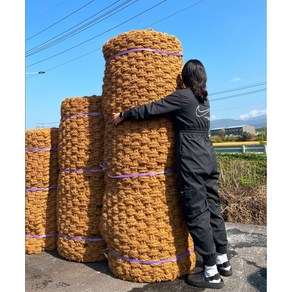 [야싸매트] 야자매트 식생매트 등산로매트 폭80cm X 10M /고정핀 무료제공, 1개