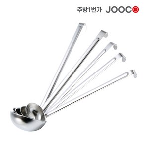 주방1번가 주코(JOOCO) 통 온스 국자 스텐국자 통국자, 2온스 / 70x30x330mm