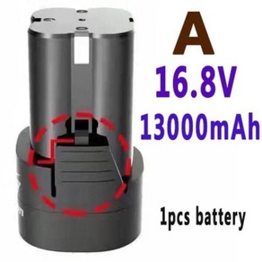 전동 공구용 범용 충전식 배터리 전기 스크루 드라이버 전기 드릴 리튬 이온 배터리 6.8V 3000mAh, 1개