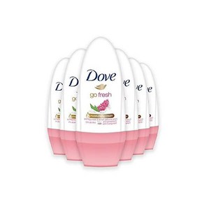 도브 Dove 고 프레쉬 Roll On 데오드란트 Pomeganate 레몬 버베나 향 (6 x 50 ml), 6개, 50ml