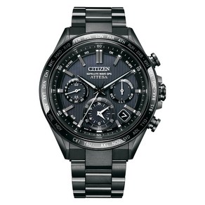 [Citizen] 시계 아테사 ATTESA 에코 드라이브 GPS 위성 전파 시계 사파이어 베젤 방수 CC4055-65E 남성 블랙