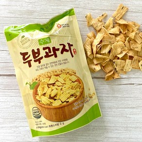 두호식품 수제 두부 저칼로리 살안찌는 다이어트 간식 과자 110g 10개