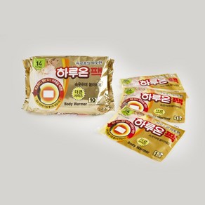 [국내생산] 하루온 붙이는 핫팩 50g, 60개