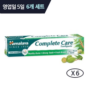 히말라야 컴플릿트케어치약(150G) COMPLETE CARE 6box in 1set, 150g, 6개