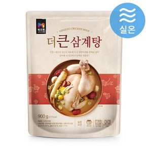 목우촌 더큰 삼계탕 900g 즉석 냉동 삼계탕닭 추천 초복 중복 말복 보양식 건강식, 1개