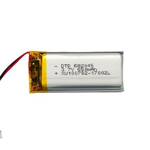 리튬폴리머배터리3.7V 650mAh, 1개