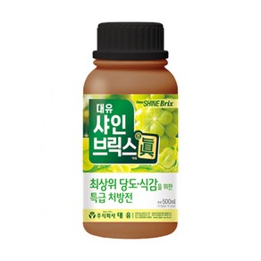 대유 샤인브릭스 진 액제 500ml (아삭한식감/당도향상), 1개