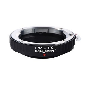 K&F Concept LM-FX _ Leica M Lens - FUJI X Body 변환어뎁터, 1개