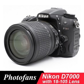 니콘 18-105mm 렌즈가 장착된 니콘 d7000 dsl 카메라, 협력사