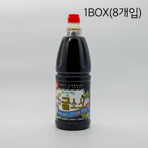 푸드코리아 미담채 전복을 넣은 굴소스 2.2kg 1BOX(8개입), 8개