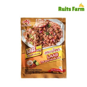 [루츠팜] 태국 로띠 랩남톡 파우더 30g spicy minced meat rosdee laab 아지노모토 laab namtok